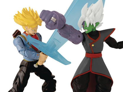 Bandai Dragon Ball Super Dragon Stars Super Saiyan Trunks Vs. Fusion Zamasu Action Figure Two-Pack - View 2