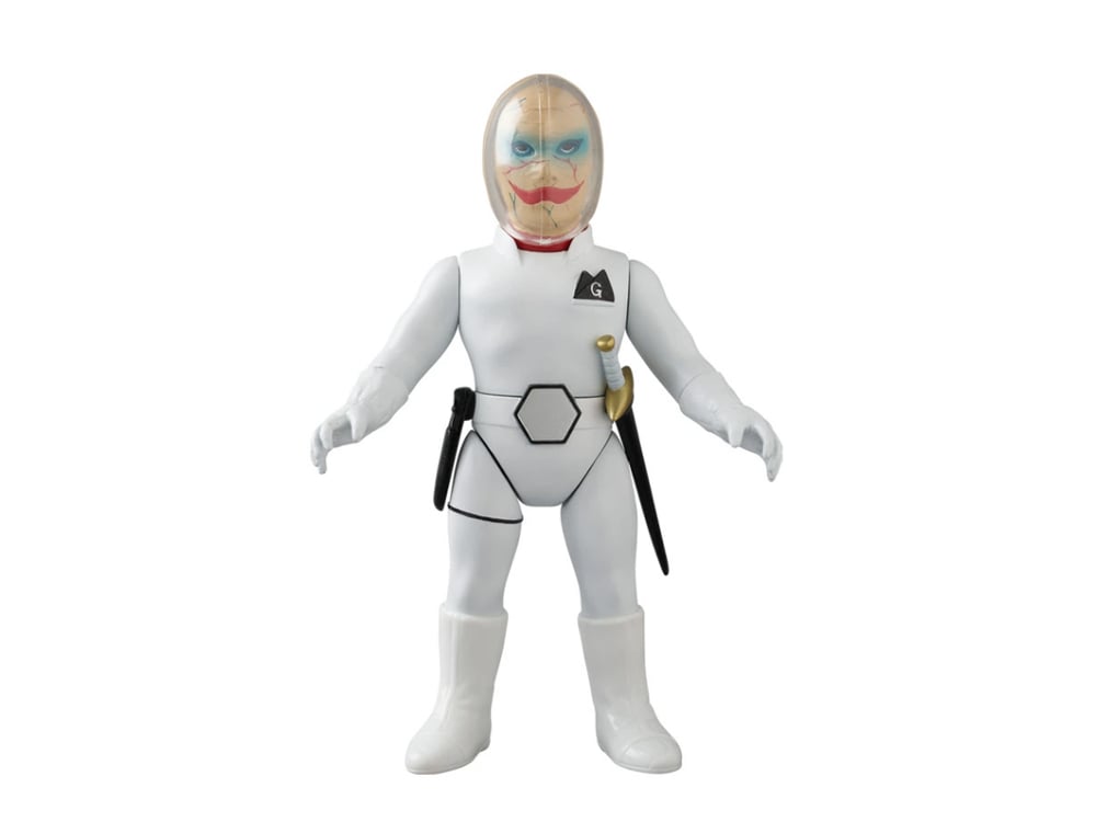 Medicom Toy Toei Retro Sofubi Collection Kamen Rider General Shadow Vinyl Action Figure (9.5-Inch) - View 2