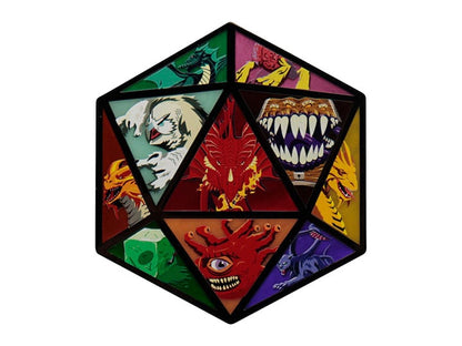 Fanattik Collectibles Dungeons & Dragons D20 Limited Edition Metal Medallion - View 2