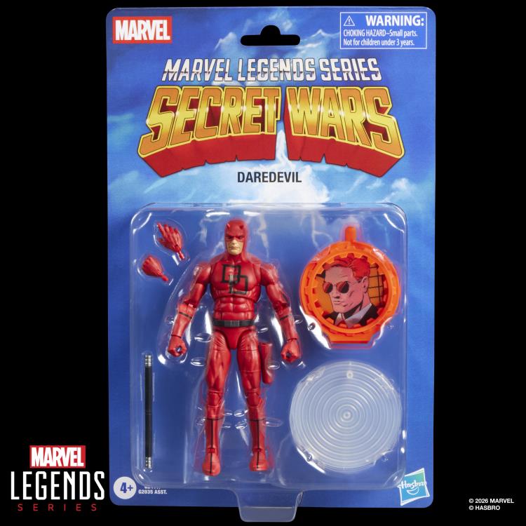 Hasbro Marvel Legends Secret Wars Daredevil Plastic Action Figure - View 13