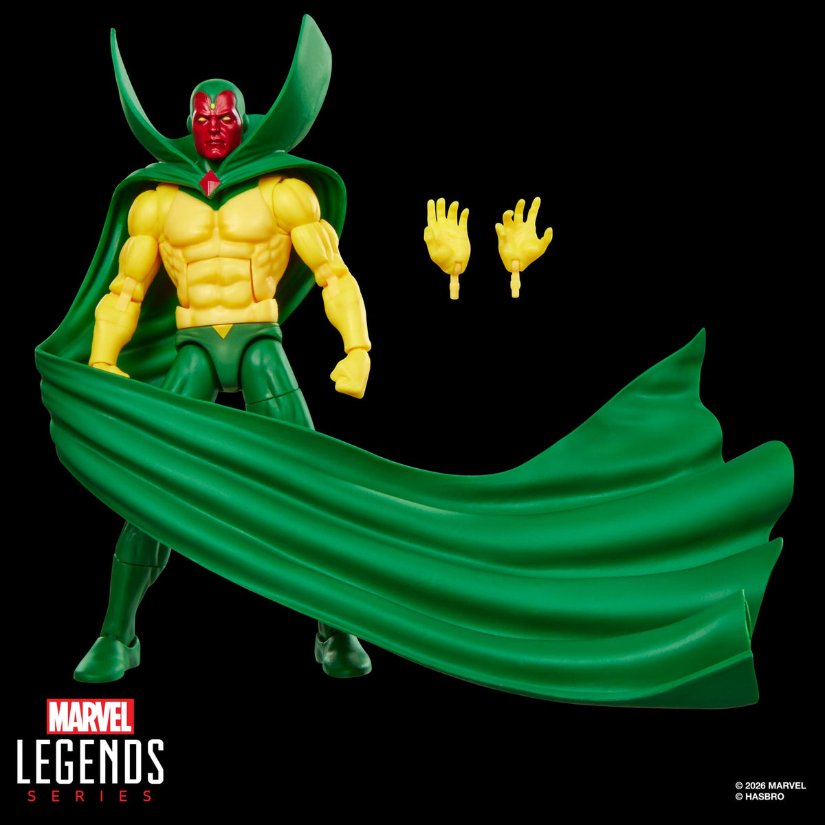 Hasbro Marvel Legends Avengers: The Crossing Vision and Scarlet Witch Action Figure Two-Pack - View 13