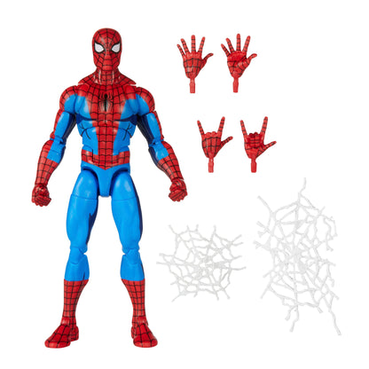 Hasbro Spider-Man Marvel Legends Retro Collection Spider-Man Cel Shaded Ver. Action Figure - View 7