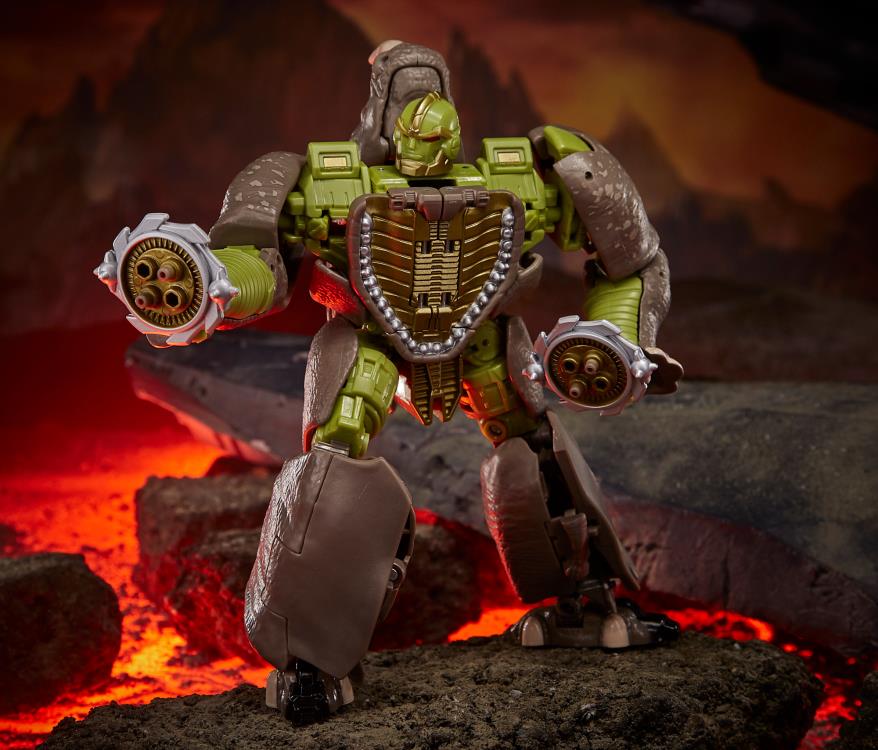 Hasbro Transformers War for Cybertron: Kingdom Voyager Class Rhinox 7-Inch Action Figure - View 4
