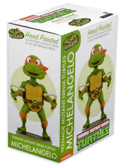 NECA Teenage Mutant Ninja Turtles Michelangelo Head Knocker, 6.5-Inch Resin - View 5