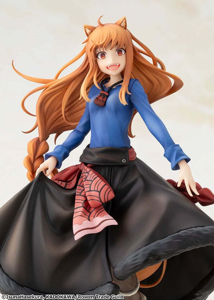 Kadokawa Spice and Wolf KD Colle Holo Illustration by Jyuu Ayakura 6.5-Inch Figure - View 7