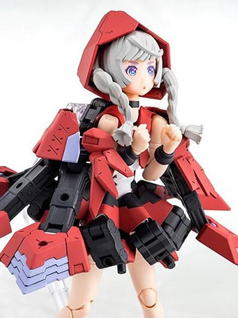 Kotobukiya Megami Device Chaos & Pretty Little Red Plastic Model Kit (With Bonus)