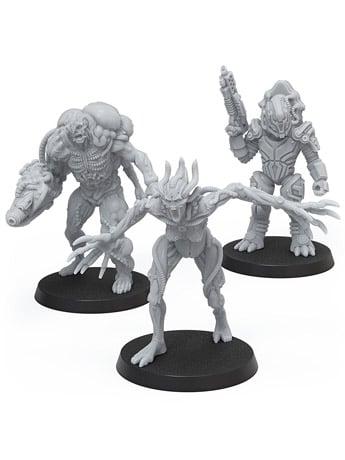Modiphius Mass Effect: The Board Game Priority Threats Beta Resin Miniatures Set