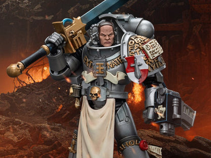 JoyToy Warhammer 40K Grey Knights Strike Squad Justicar 1/18 Scale Action Figure - View 2