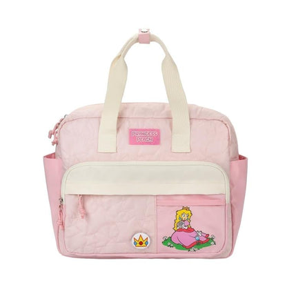 Bioworld Super Mario Princess Peach Mini Backpack in Polyester, 14.5-Inch - View 3