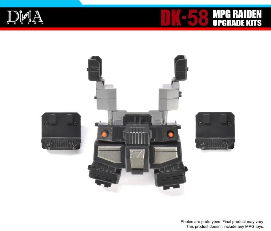 DNA Design DK-58 Upgrade Kit ABS and PVC Model Accessory Set - View 3
