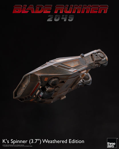 threezero Blade Runner 2049 K's Spinner Weathered Edition Exclusive Police Spinner Model - View 12