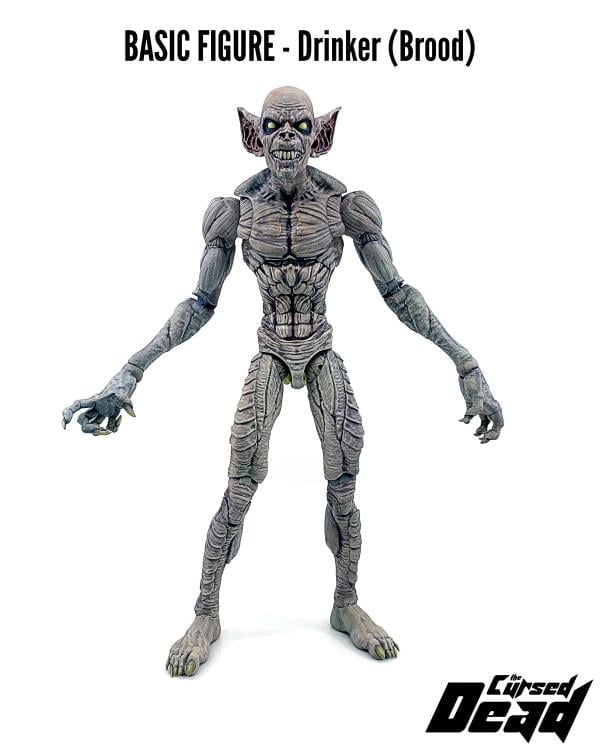 PVC Ent The Cursed Dead Drinker Brood 1/12 Scale Basic Action Figure - View 5