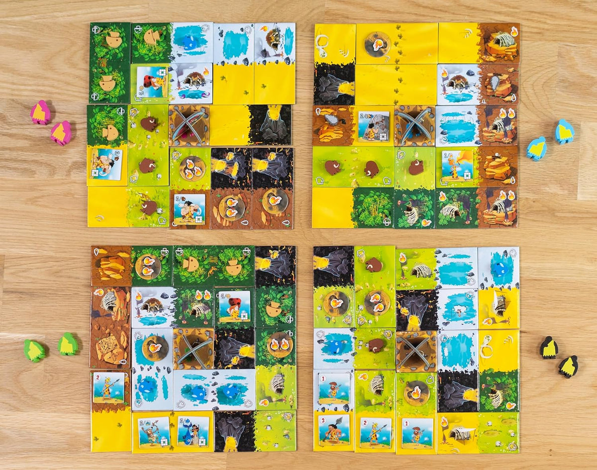 Blue Orange Games Kingdomino Origins Tabletop Board Game - View 3