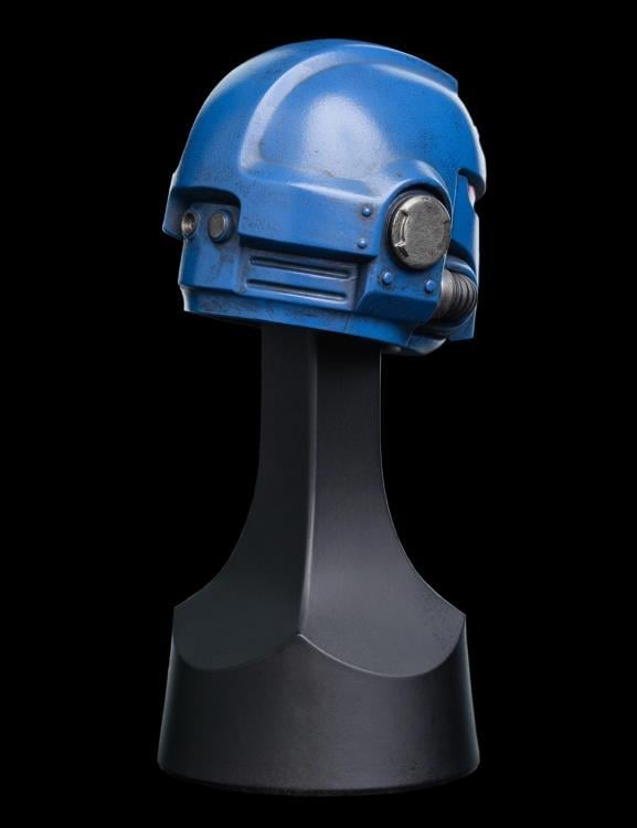Weta Workshop Warhammer 40K Ultramarines Miniature Helmet Replica (2.7-Inch) - View 5