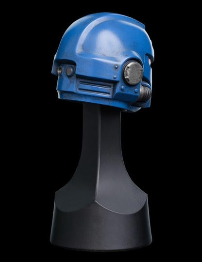 Weta Workshop Warhammer 40K Ultramarines Miniature Helmet Replica (2.7-Inch) - View 5