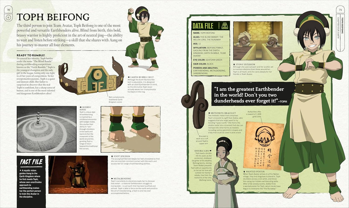 DK Publishing Avatar: The Last Airbender Visual Dictionary Reference Book - View 8