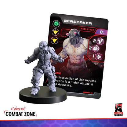 Monster Fight Club Cyberpunk Red Combat Zone Maelstrom Faction Starter Box Miniatures Set - View 5