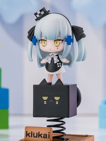 Kawa Design Girls' Frontline 2: Exilium Black Cat Klukai Spring 4.7-Inch Figure