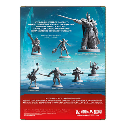 Hasbro Dungeons & Dragons x World of Warcraft Miniatures Set 2 with The Lich King - View 9