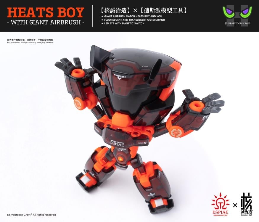 Earnestcore Craft DSPIAE Heats Boy Figure and Airbrush Set - View 8
