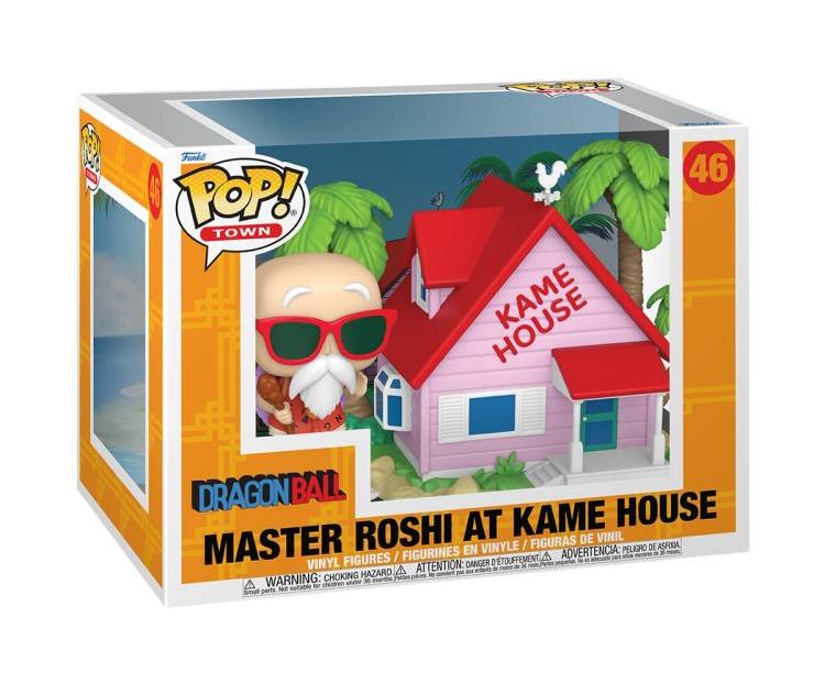 Funko Pop! Town Dragon Ball #46 Master Roshi at Kame House Vinyl Figure Set - View 3