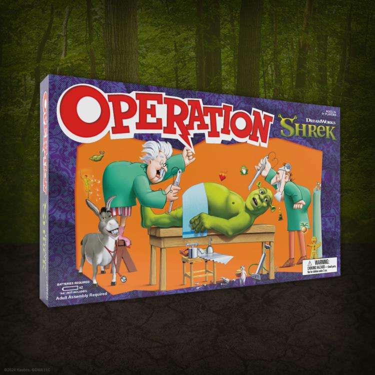 USAopoly Operation: Shrek Edition Board Game - View 3