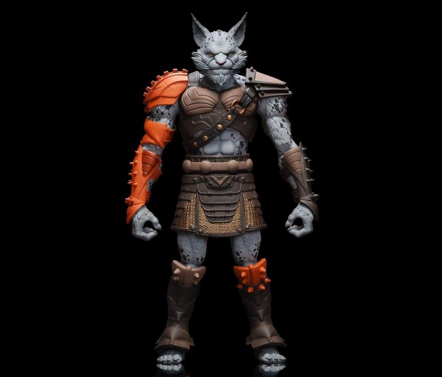 Spero Studios Animal Warriors of The Kingdom Primal Collection Lexion 6.5-Inch Action Figure - View 3