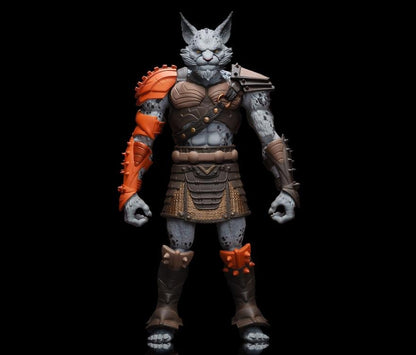 Spero Studios Animal Warriors of The Kingdom Primal Collection Lexion 6.5-Inch Action Figure - View 3