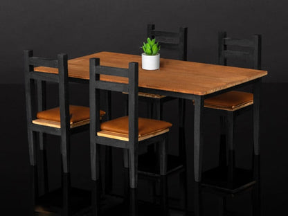 Beast Kingdom Diorama Props DP-003 Dining Table Set 4-Inch Diorama Accessory - View 2
