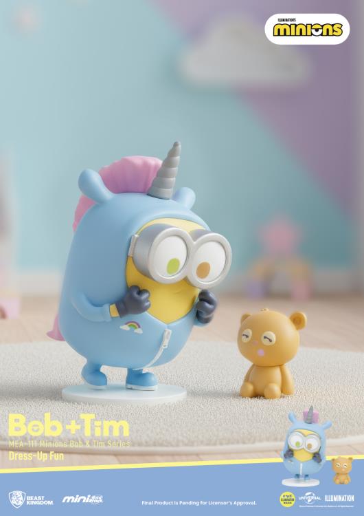Beast Kingdom Minions Mini Egg Attack MEA-111 Bob & Tim Box of 6 Random Figures - View 9