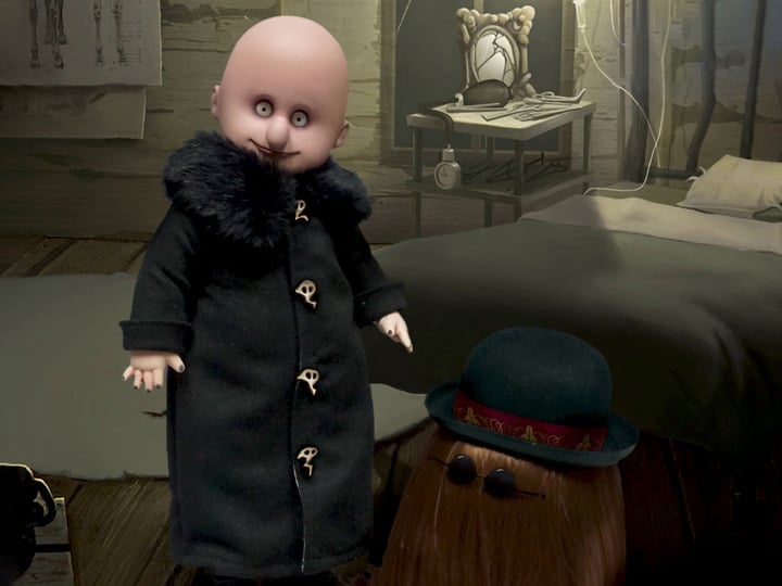 Mezco Toyz LDD Presents: The Addams Family Fester and It Two-Pack Collectible Set - View 2