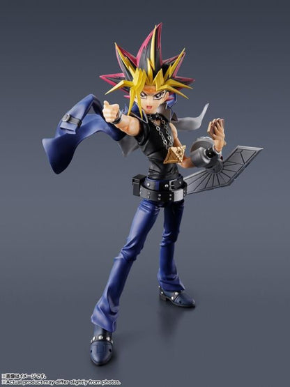Bandai S.H.Figuarts Yu-Gi-Oh! Duel Monsters Yami Yugi 6-Inch Action Figure - View 7