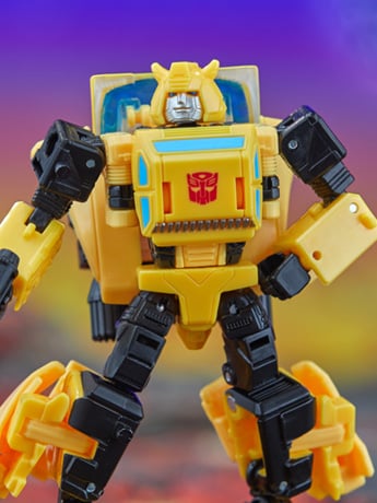 Hasbro Transformers: Legacy United Deluxe Class Origin Bumblebee 5.5-Inch Action Figure