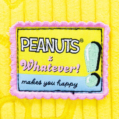 Whatever Peanuts Sherbet Spring Snoopy Oversized Corduroy Tote Bag - View 6