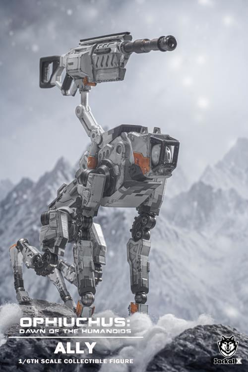 Jackal X Ophiuchus: Dawn of The Humanoids Ally 1/6 Scale Action Figure with 28 Articulation Points - View 6