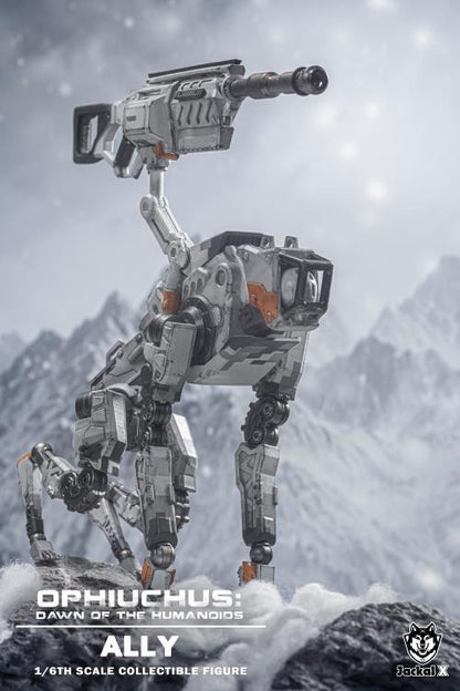 Jackal X Ophiuchus: Dawn of The Humanoids Ally 1/6 Scale Action Figure with 28 Articulation Points - View 6