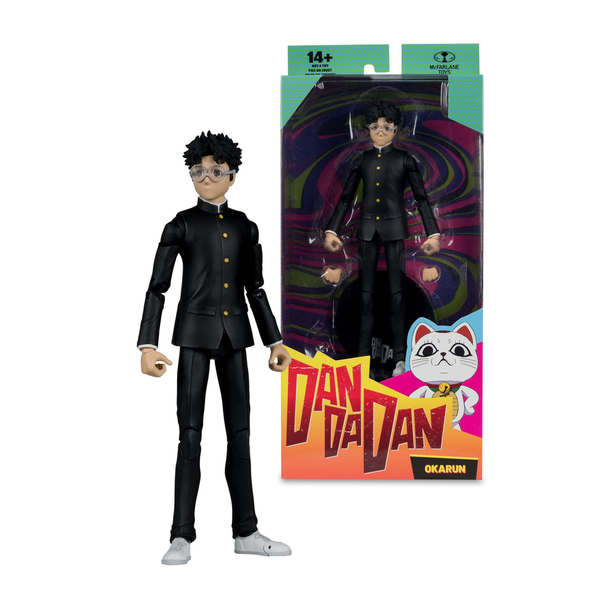 McFarlane Toys Dandadan Okarun Poseable Plastic Action Figure - View 8