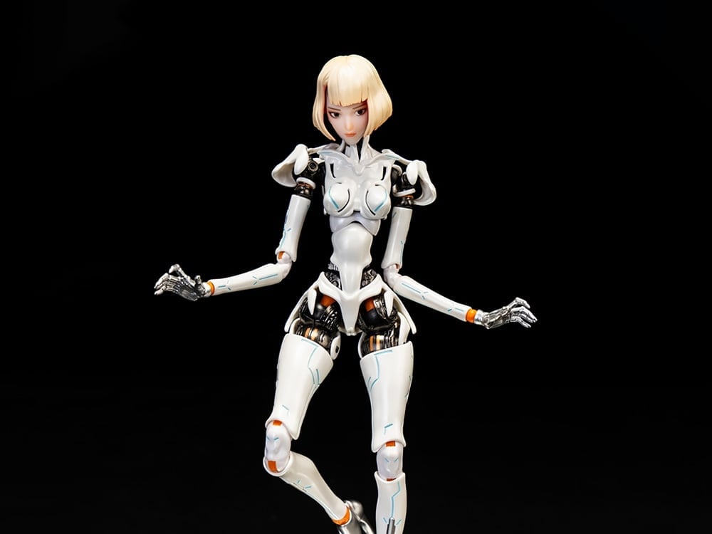 GUKE AI Agent Femella C3 Solid Color Edition 1/12 Scale 7-Inch Action Figure - View 2
