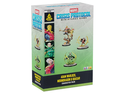 Atomic Mass Games Marvel: Crisis Protocol Adam Warlock, Moondragon & Quasar Character Pack Miniatures - View 2