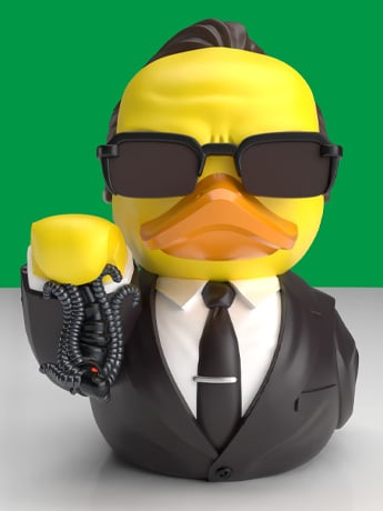 Numskull The Matrix Tubbz Agent Smith Cosplaying Duck (First Edition) 3.5-Inch Collectible