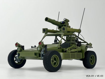 Fans Hobby VEA-01 Missile Launcher Set 1/12 Scale Plastic Accessory 4-Inch - View 14