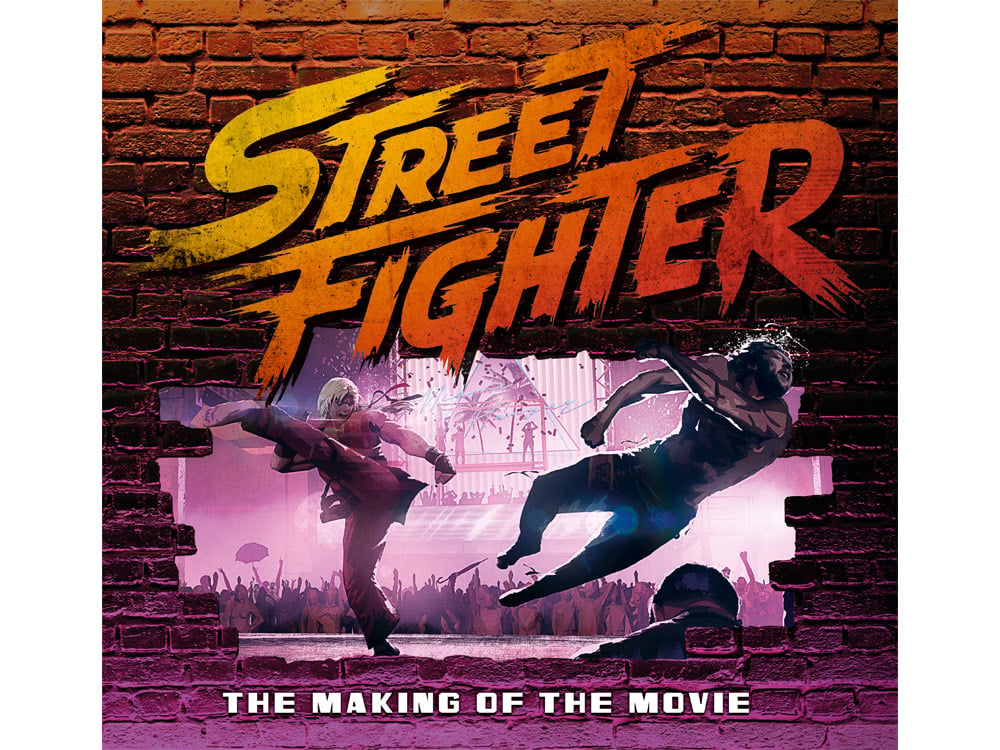 DK Publishing Street Fighter The Making of the Movie Book with Ryu, Ken, Chun-Li and M. Bison