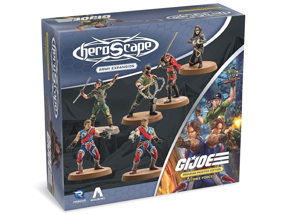 Renegade Game Studios G.I. Joe Heroscape Strike Forces Army Expansion (Premium Painted Edition) - View 2