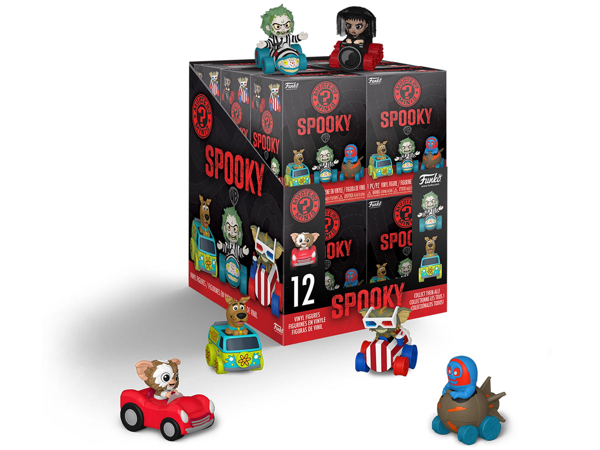 Funko Mystery Minis Spooky Rides Box of 12 Random 3-Inch Vinyl Figures - View 4