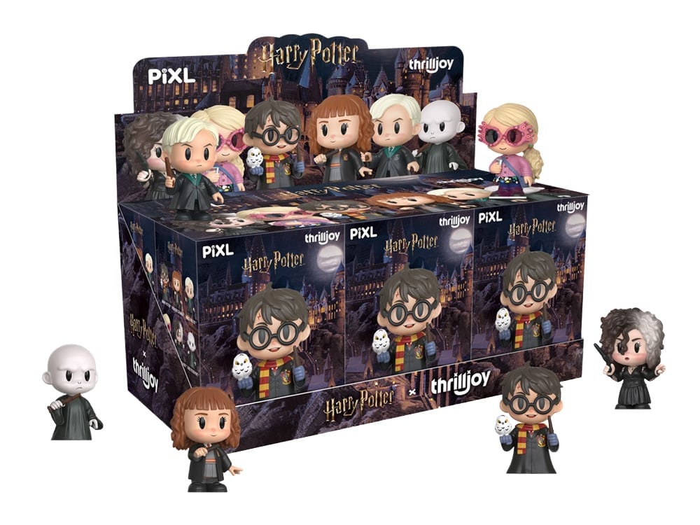 ThrillJoy Harry Potter Pixl! Box of 6 Plastic Figures Collection - View 2