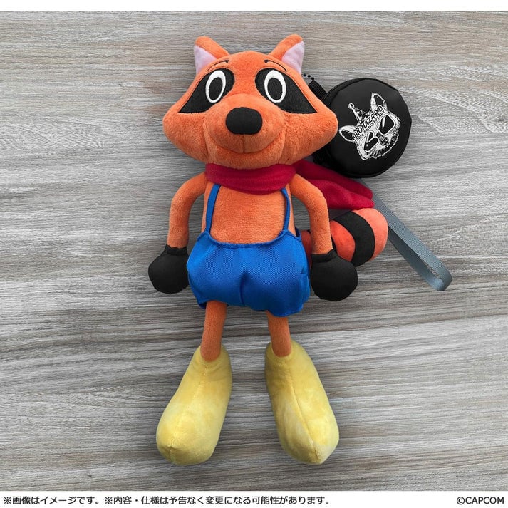 Capcom Resident Evil 30th Anniversary Mr. Raccoon Plush, 11-Inch - View 3