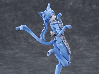 Aoshima KemoPla Omaneko Model Kit in ABS and PVC (5.8-Inch) - View 2