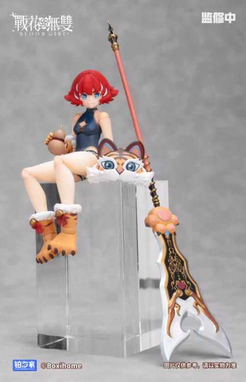 Boxihome Bloom Girl Zhang Fei 1/12 Scale Action Figure with Bonus - View 9