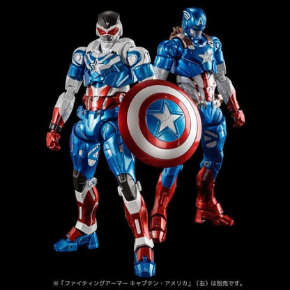 Sentinel Marvel Fighting Armor Captain America (Sam Wilson) Action Figure, 6.5-Inch - View 14