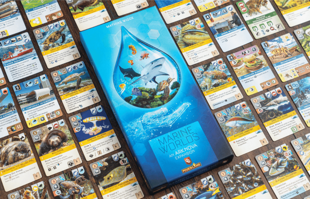 Capstone Games Ark Nova: Marine Worlds Board Game Expansion - View 3